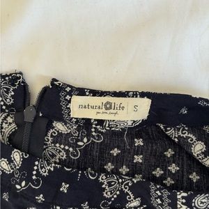 Natural Life. Long navy blue skirt. Size S.